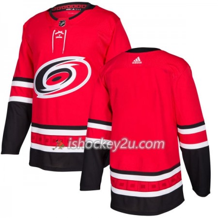 Mænd NHL Carolina Hurricanes Trøje Blank Adidas 2017-2018 Rød Authentic
